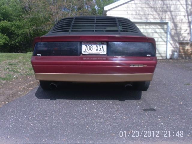 19870000 Red Chevrolet Camaro Coupe