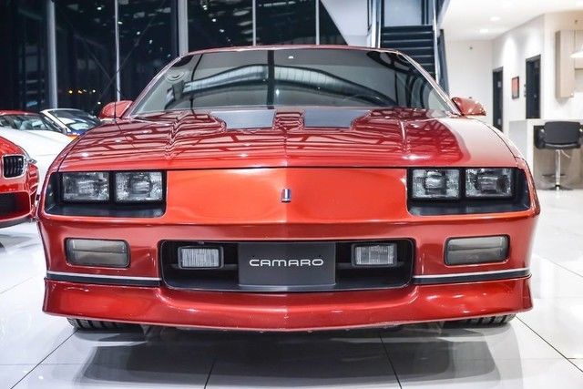1987 Burgandy Chevrolet Camaro Coupe