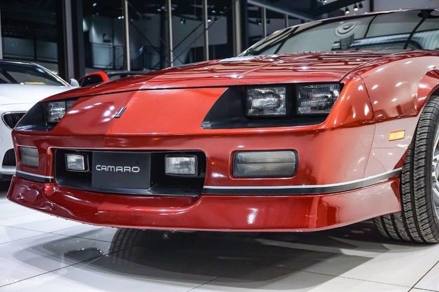 1987 Burgandy Chevrolet Camaro Coupe