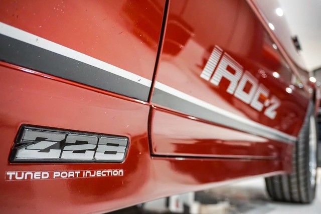 1987 Burgandy Chevrolet Camaro Coupe