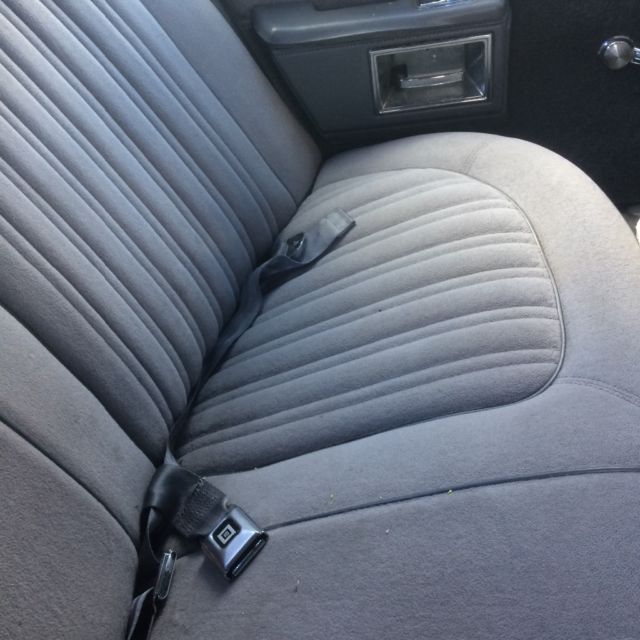 1987 White Chevrolet Capriceold Sedan