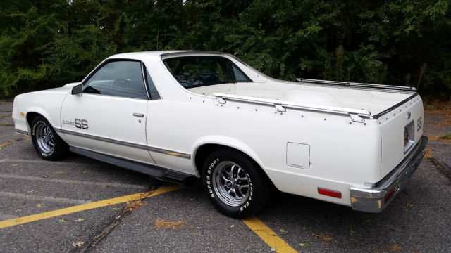 1987 WHITE Chevrolet El Camino
