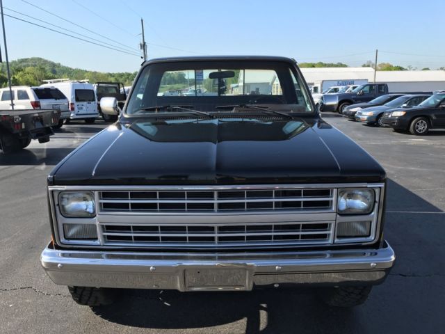 1987 Black Chevrolet C/K Pickup 1500