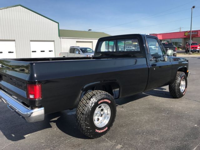 1987 Black Chevrolet C/K Pickup 1500
