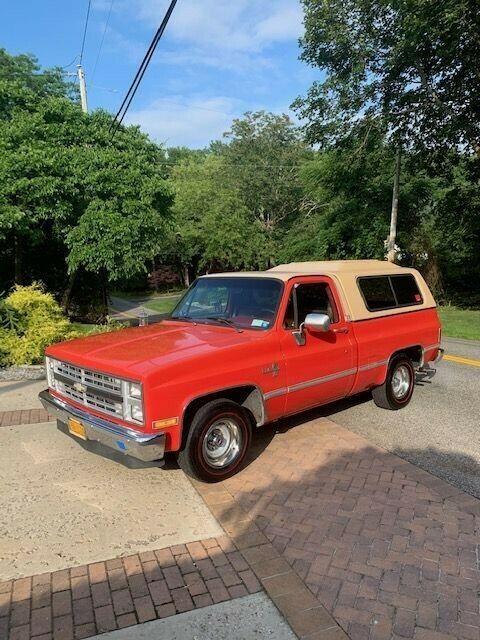 1987 Red Chevrolet C/K Pickup 1500 Standard Cab Pickup