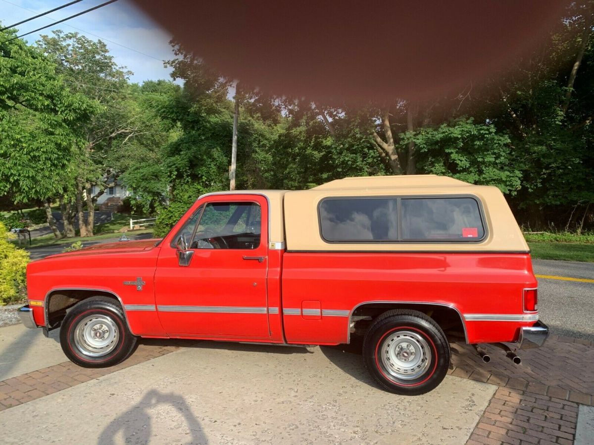 1987 Red Chevrolet C/K Pickup 1500 Standard Cab Pickup