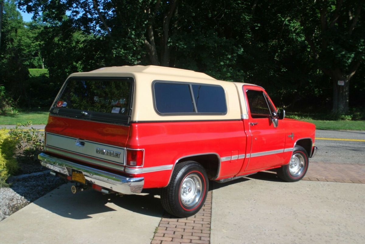 1987 Red Chevrolet C/K Pickup 1500 Standard Cab Pickup