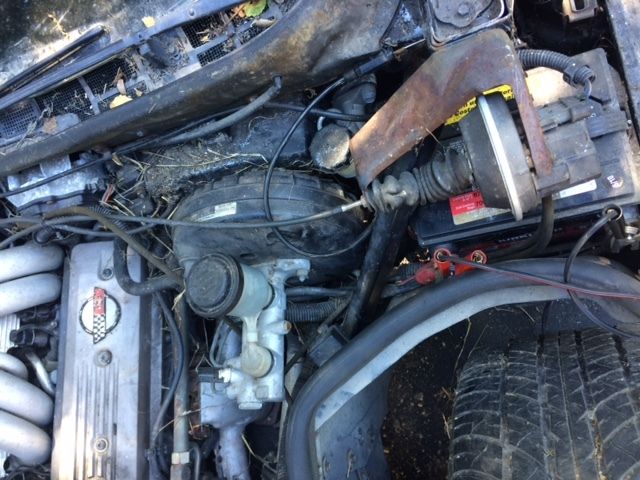 1987 Black Chevrolet Corvette Hatchback