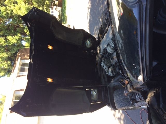 1987 Black Chevrolet Corvette Hatchback