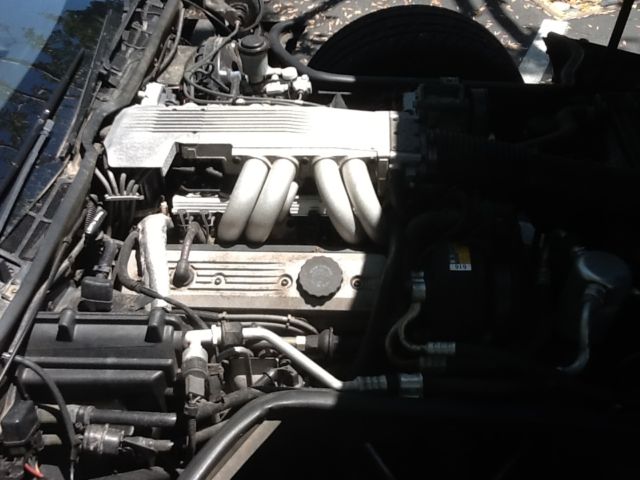 1987 Burgundy Chevrolet Corvette Convertible