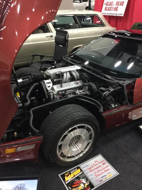 1987 Magnetic Red Chevrolet Corvette Coupe