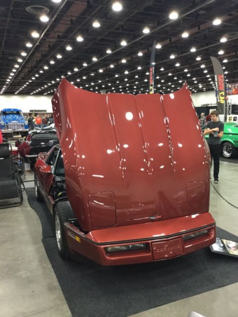 1987 Magnetic Red Chevrolet Corvette Coupe