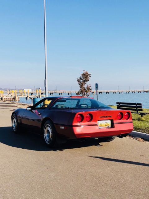 1987 Magnetic Red Chevrolet Corvette Coupe