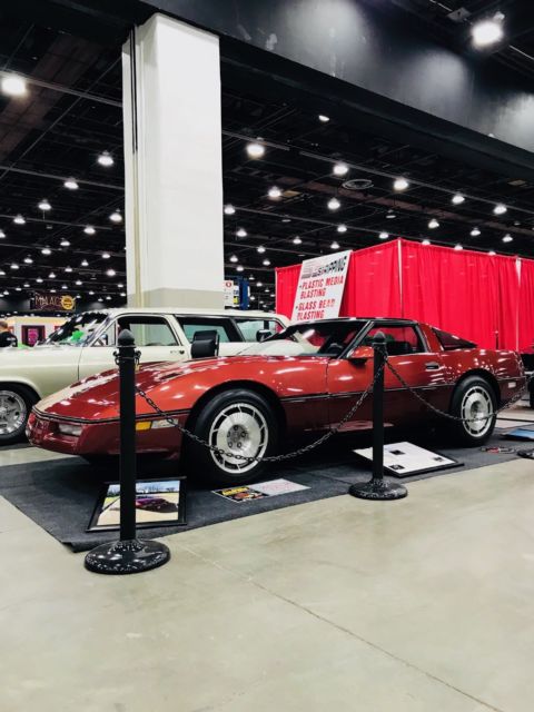 1987 Magnetic Red Chevrolet Corvette Coupe