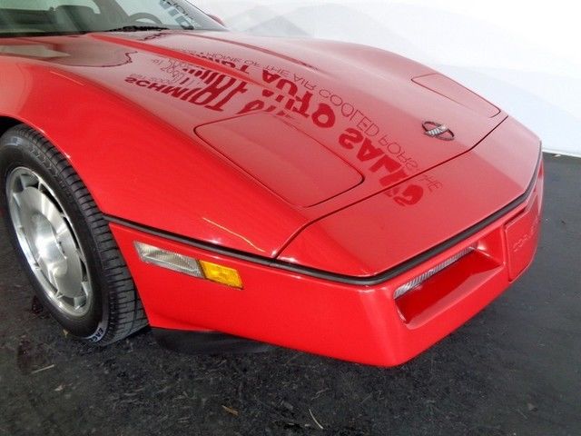 1987 Red Chevrolet Corvette Coupe