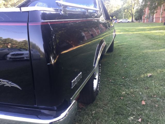 1987 Black Chevrolet El Camino
