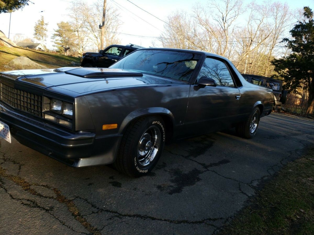 1987 Gray Chevrolet El Camino Coupe