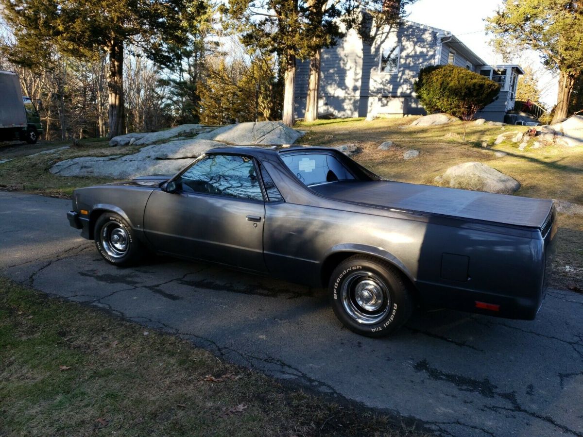1987 Gray Chevrolet El Camino Coupe