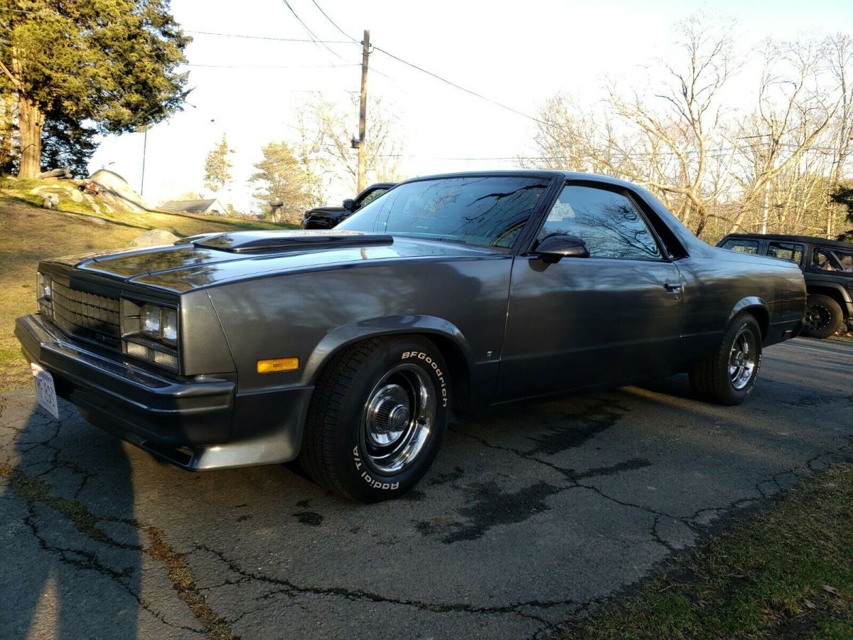 1987 Gray Chevrolet El Camino Coupe