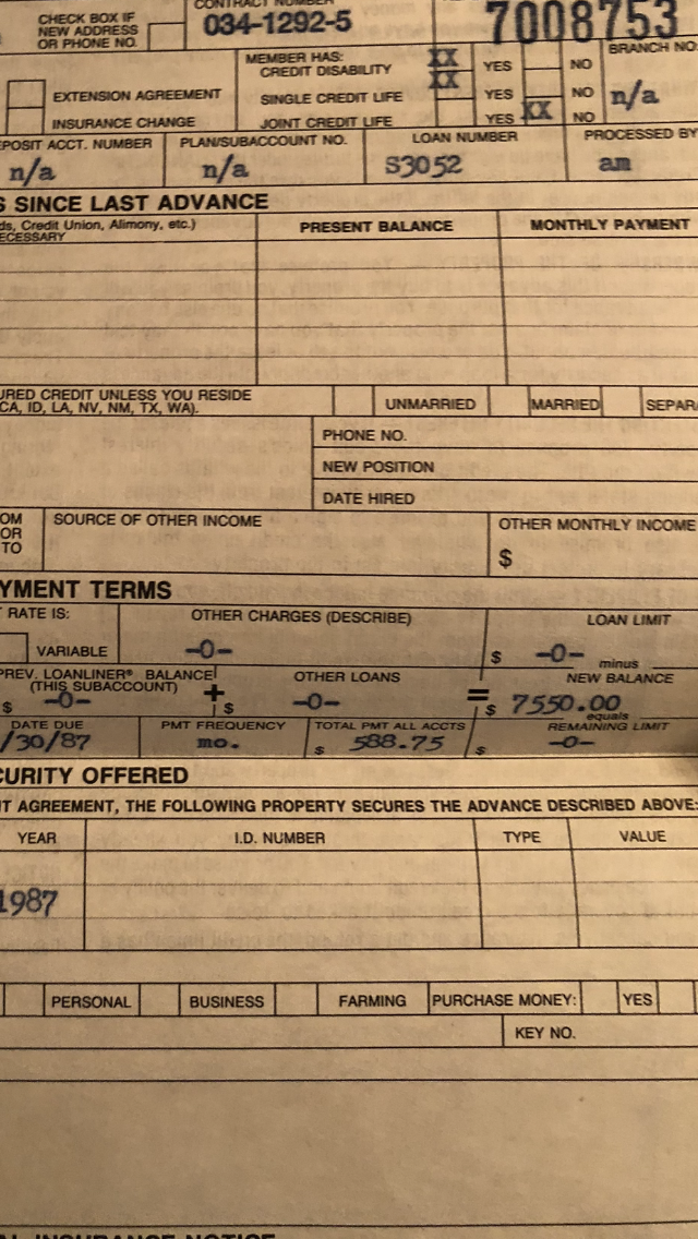 1987 Chevrolet El Camino