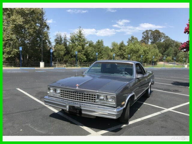 1987 Gray Chevrolet El Camino