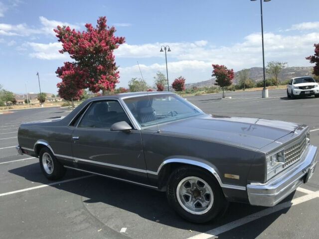 1987 Gray Chevrolet El Camino