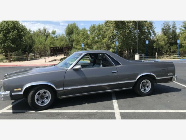 1987 Gray Chevrolet El Camino