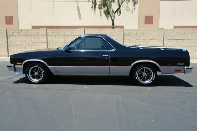 1987 Black Chevrolet El Camino --