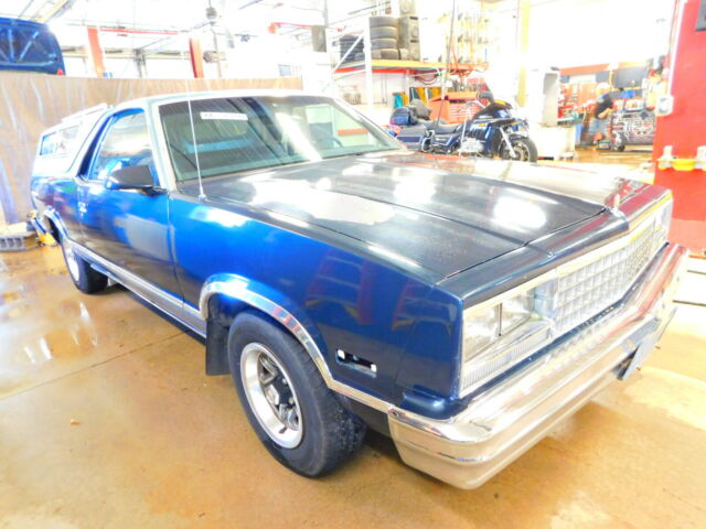 1987 Black Chevrolet El Camino Truck