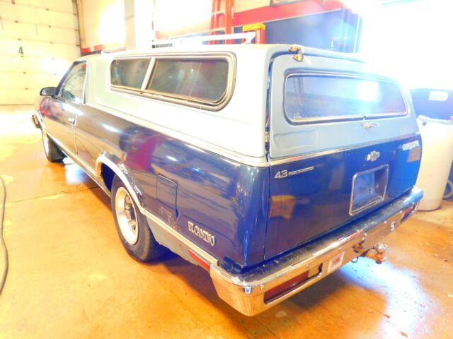 1987 Black Chevrolet El Camino Truck