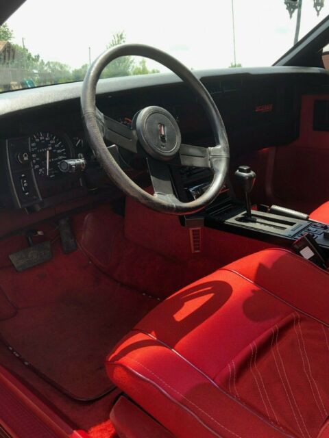 1987 Burgundy Chevrolet Camaro Coupe