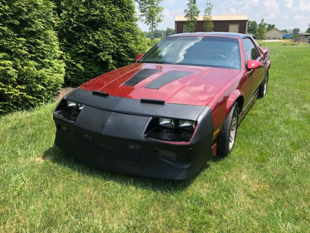 1987 Burgundy Chevrolet Camaro Coupe