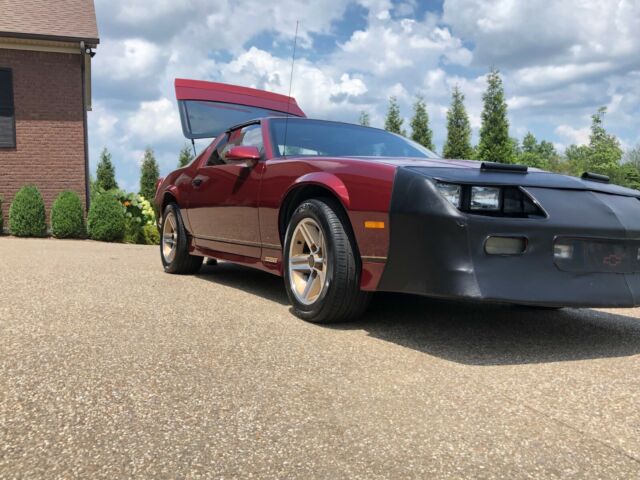 1987 Burgundy Chevrolet Camaro Coupe