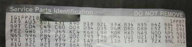 1987 Chevrolet Camaro Coupe