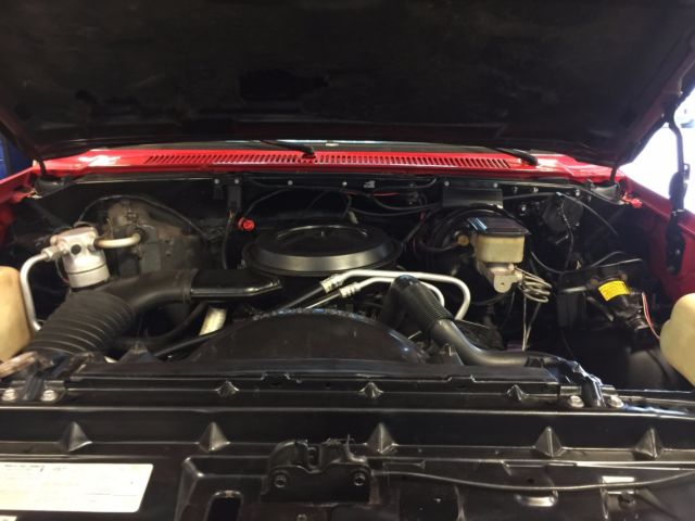 1987 Red Chevrolet C/K Pickup 1500 Standard Cab Pickup