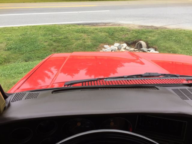 1987 Red Chevrolet C/K Pickup 1500 Standard Cab Pickup
