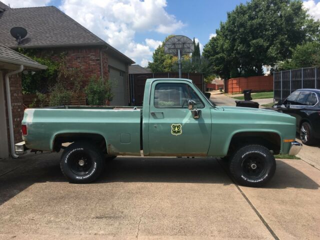 1987 Green Chevrolet Other Pickups Standard Cab Pickup