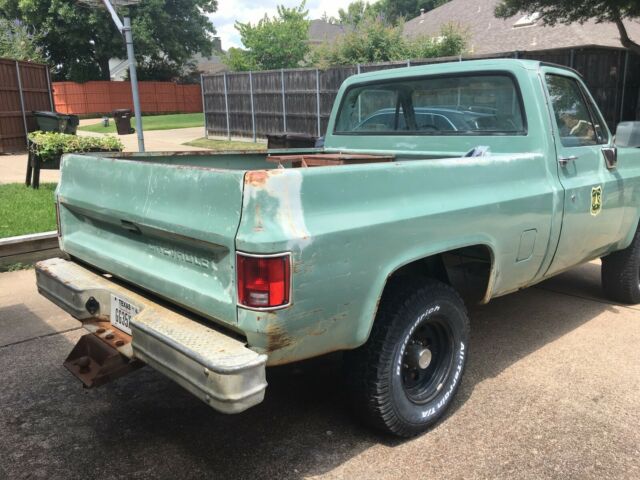 1987 Green Chevrolet Other Pickups Standard Cab Pickup