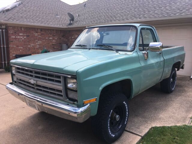 1987 Green Chevrolet Other Pickups Standard Cab Pickup