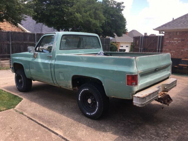 1987 Green Chevrolet Other Pickups Standard Cab Pickup