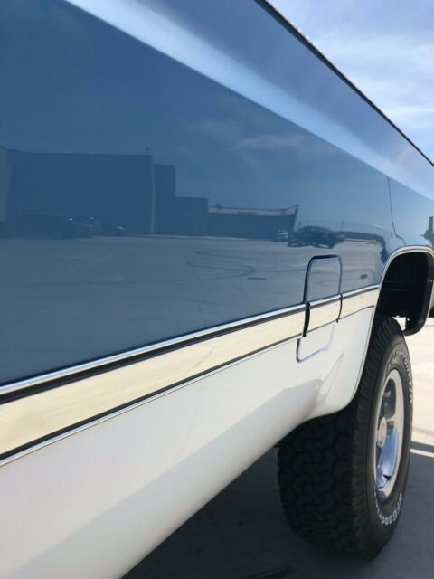 1987 Blue Chevrolet C/K Pickup 1500 Pickup