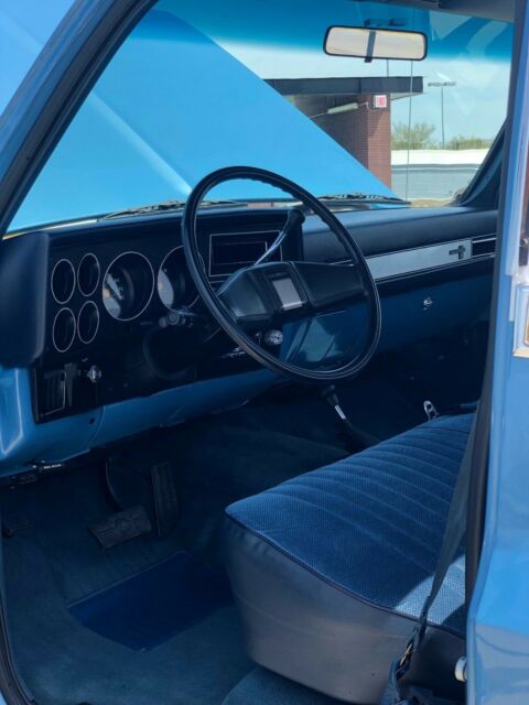 1987 Blue Chevrolet C/K Pickup 1500 Pickup