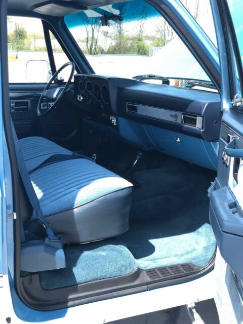 1987 Blue Chevrolet C/K Pickup 1500 Pickup