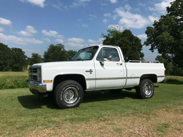 1987 White Chevrolet C/K Pickup 1500 Standard Cab Pickup