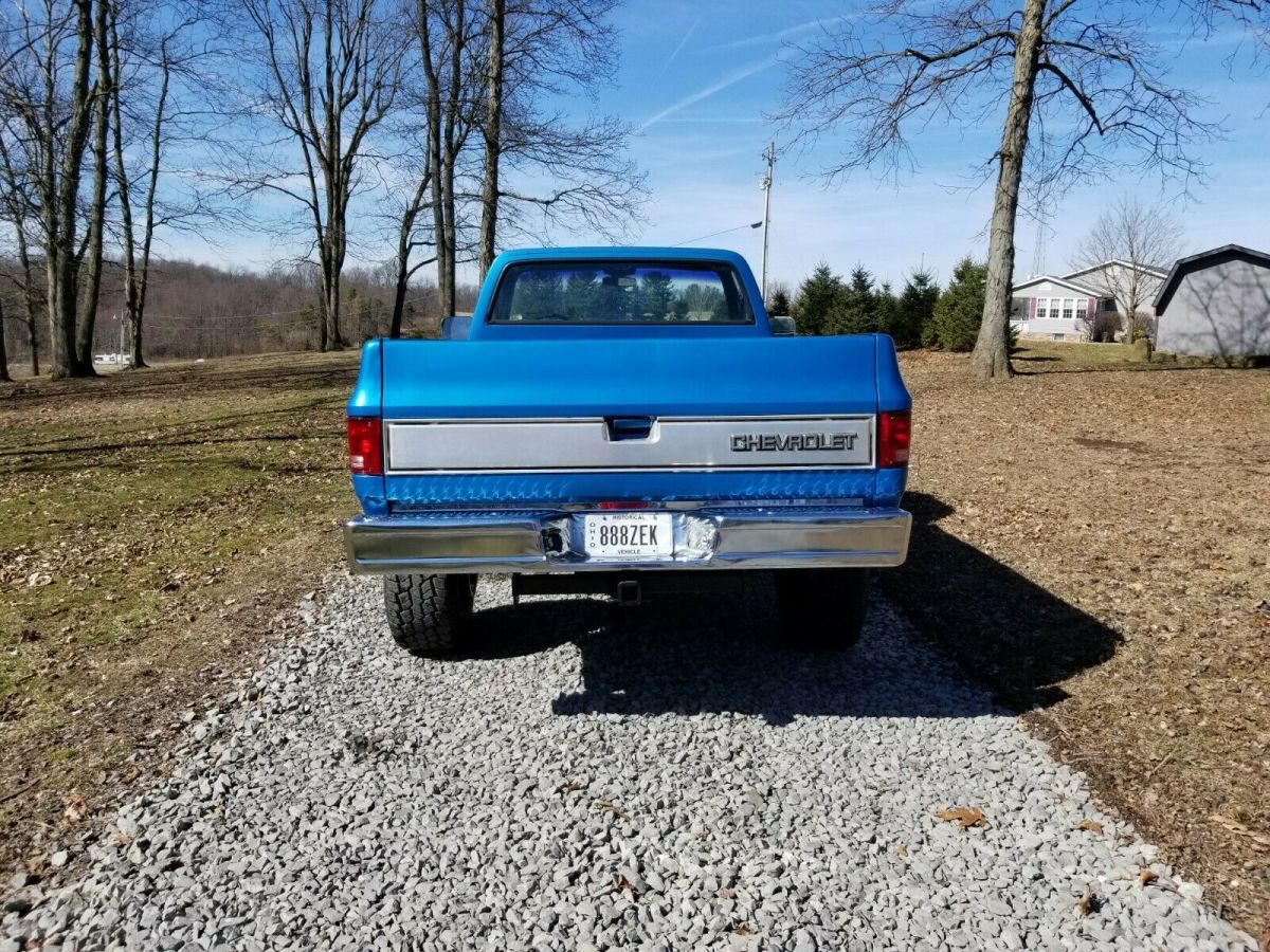 1987 Blue Chevrolet Other Pickups Standard Cab Pickup