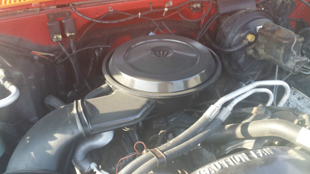 1987 Orange Chevrolet C/K Pickup 2500 Crew Cab Pickup