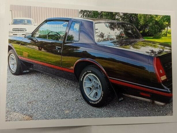 1987 Red Chevrolet Monte Carlo