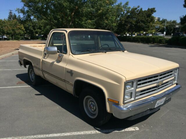 1987 Tan Chevrolet C-10 Fleetside Shortbed