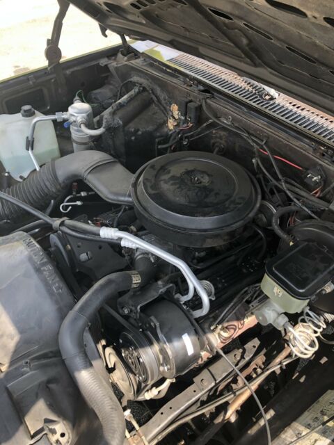 1987 brown/ tan Chevrolet C-10 Standard Cab Pickup