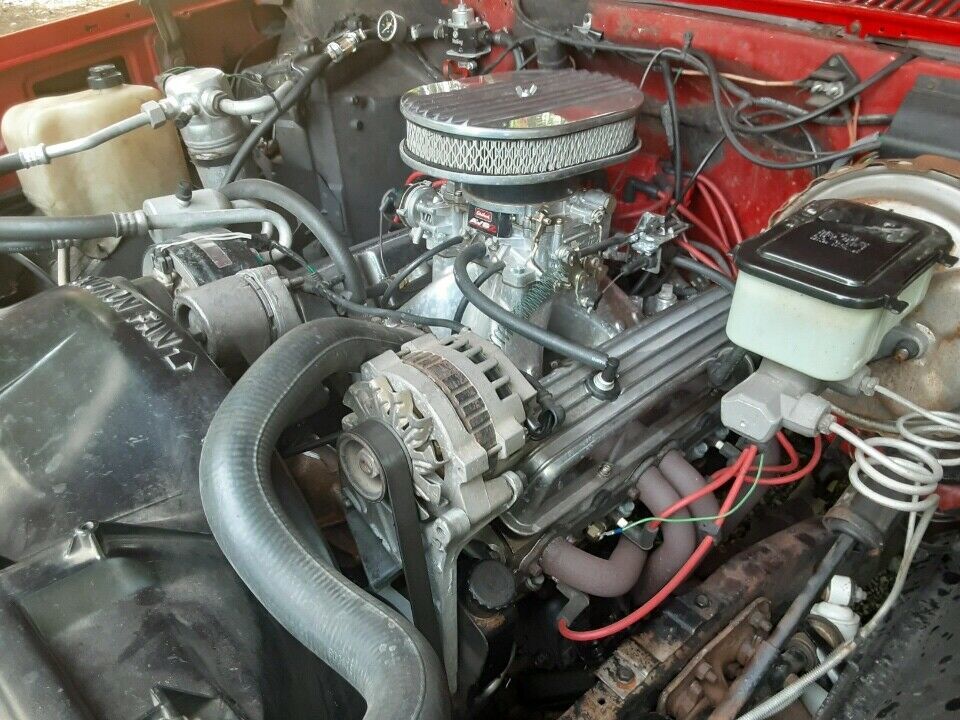 1987 Red Chevrolet R10 Pickup